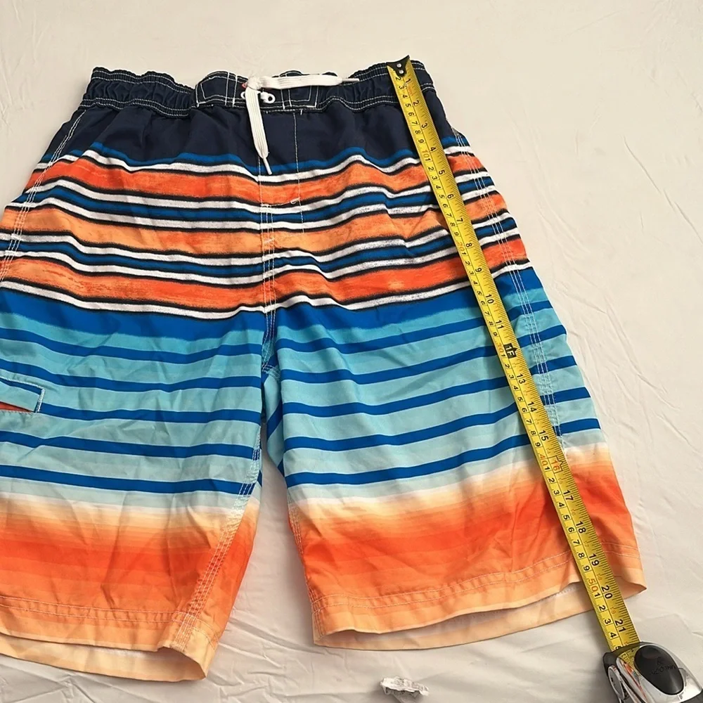 Mambo Australia multicolor lightweight lined board shorts swim trunks